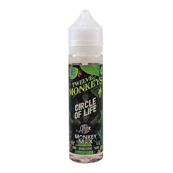 Twelve Monkeys (Circle of Life Series)- Circle of Life 0mg 50ml Shortfill e-liquid