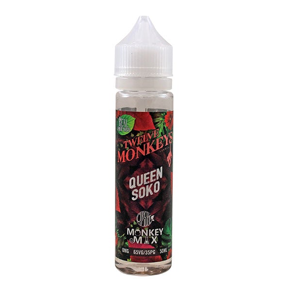 Twelve Monkeys (Circle of Life Series) - Queen Soko 0mg 50ml Shortfill e-liquid