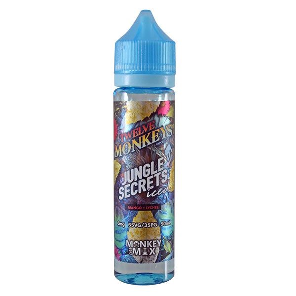 Twelve Monkeys Jungle Secrets Iced 0mg 50ml Shortfill