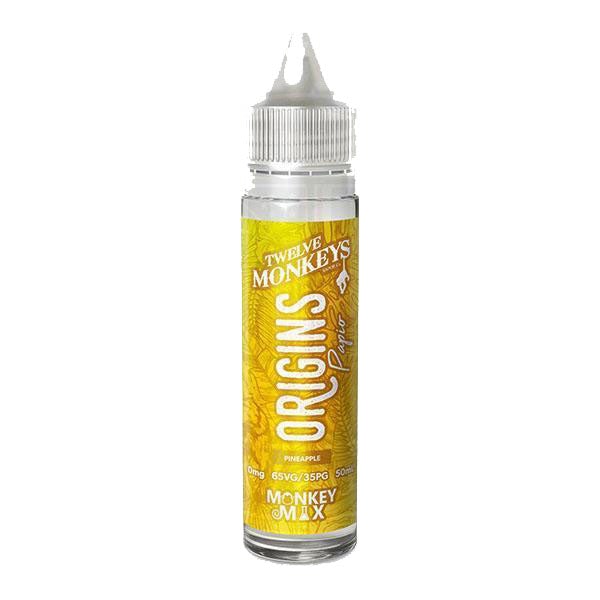 Origins - Papio 0mg 50ml Shortfill E liquid