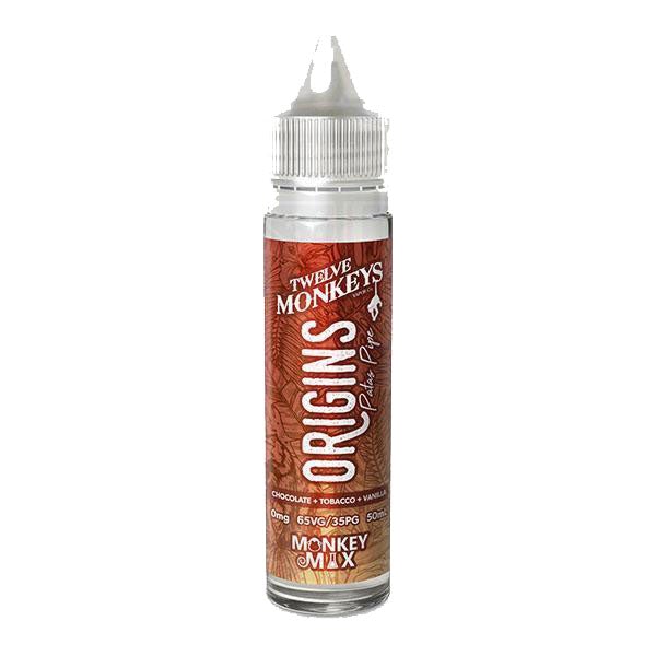 Origins - Patas Pipe 0mg 50ml Shortfill E liquid