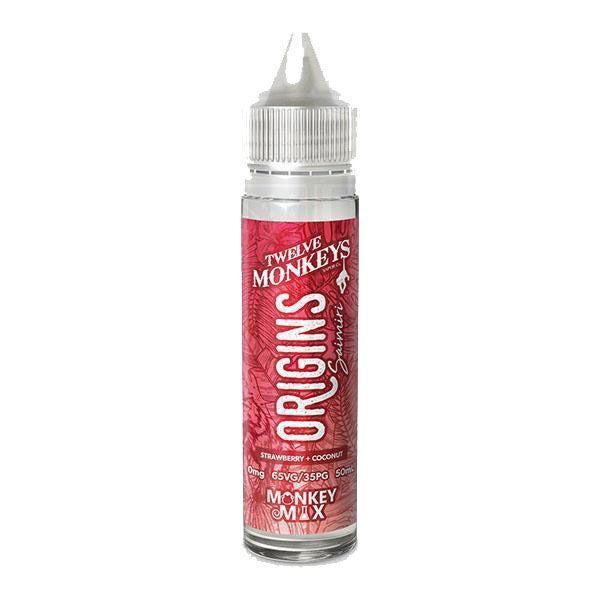 Origins - Saimiri 0mg 50ml Shortfill E liquid