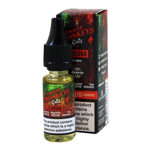 Twelve Monkeys Nic Salt - Hakuna 10ml