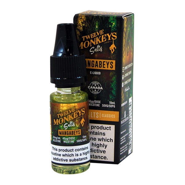 Twelve Monkeys Nic Salt - Mangabeys 10ml