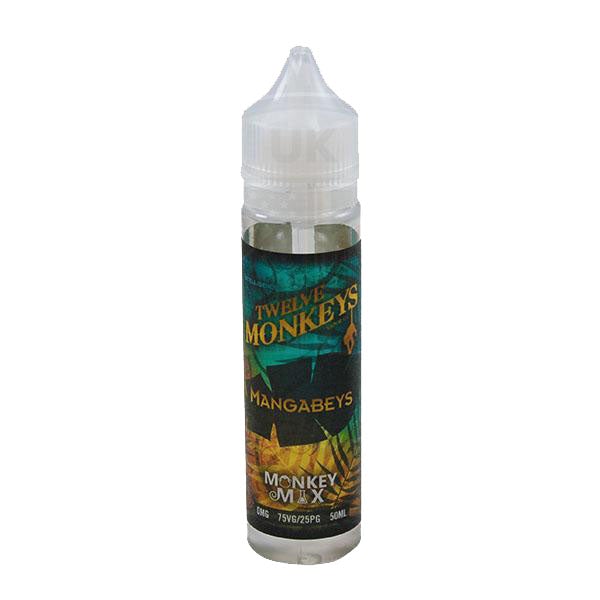 TWELVE MONKEYS - MANGABEYS 0MG 50ML SHORTFILL E-LIQUID