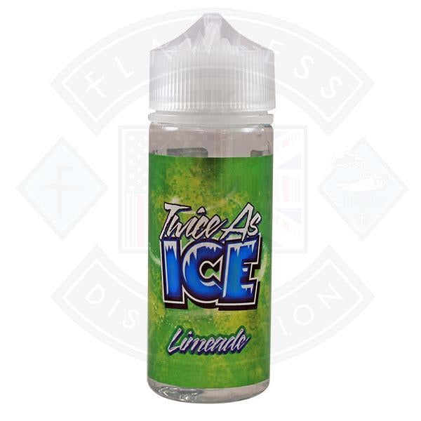 Twice as Ice - Limeade 0mg 100ml Shortfill E-Liquid