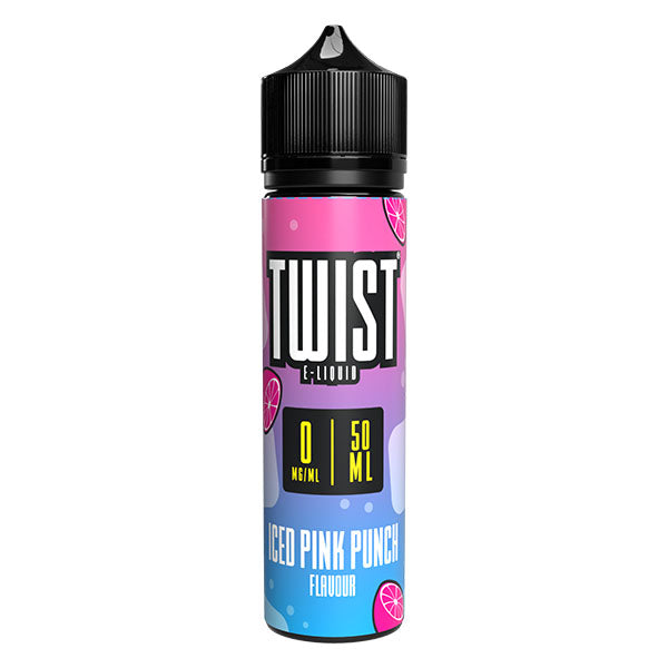 Twist - Iced Pink Punch 0mg 50ml Shortfill