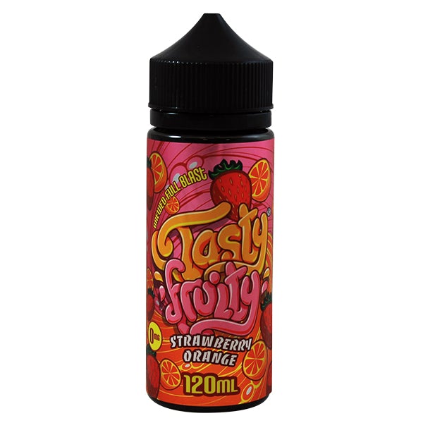 Tasty Fruity - Strawberry Orange 100ml shortfill E-Liquid
