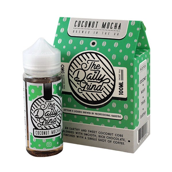 The Daily Grind Coconut Mocha (New Look) 0mg 100ml Shortfill