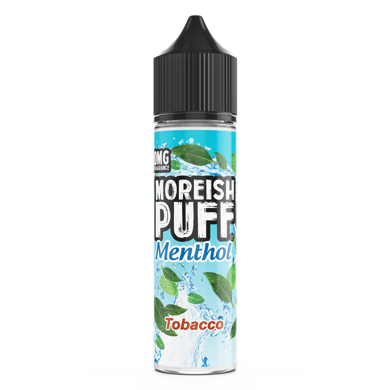 Moreish Puff Menthol Tobacco 0mg 50ml Shortfill E-liquid