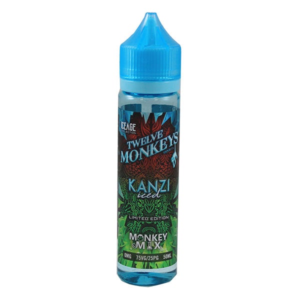 Twelve Monkeys - Kanzi Iced 0mg 50ml Shortfill e-liquid