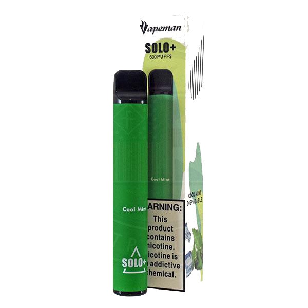 Vapeman Solo+ Disposable Cool Mint 2% Nicotine 2ml