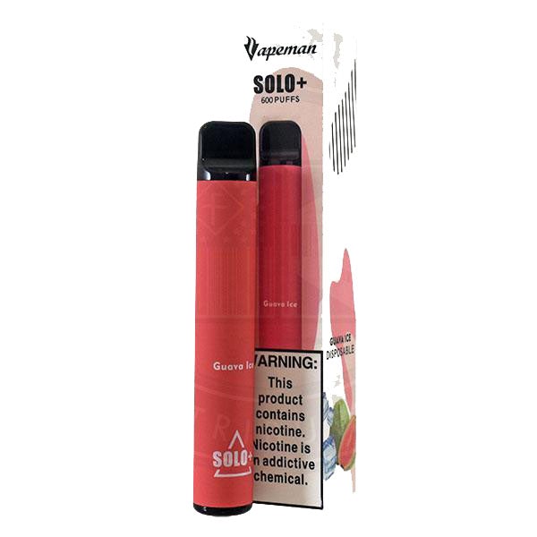 Vapeman Solo+ Disposable Guava Ice 2% Nicotine 2ml