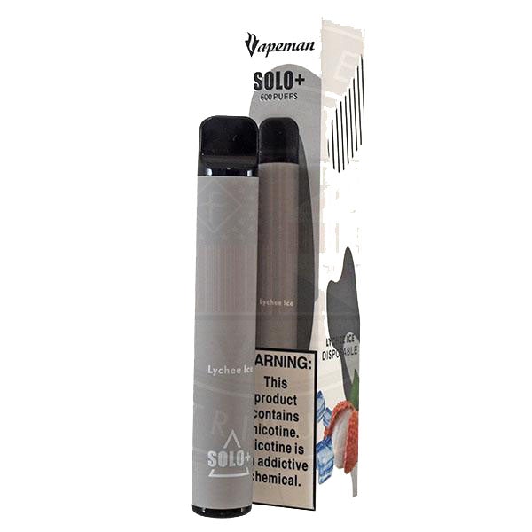 Vapeman Solo+ Disposable Lychee Ice 2% Nicotine 2ml
