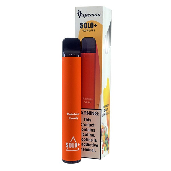 Vapeman Solo+ Disposable Rainbow Candy 2% Nicotine 2ml