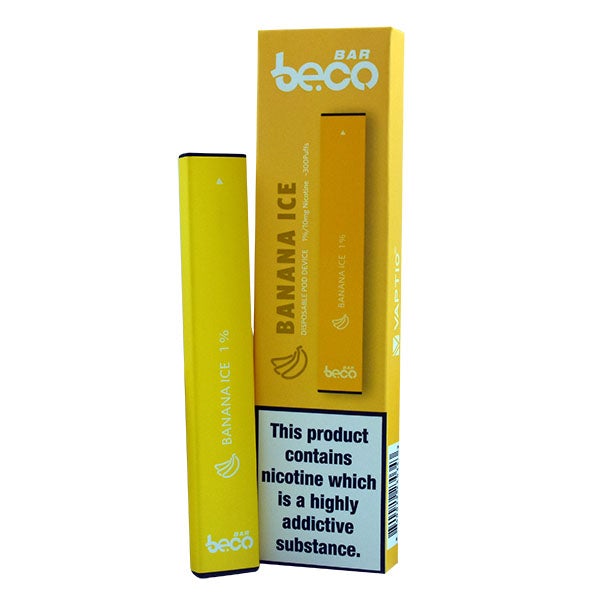 Vaptio Beco Bar - Disposable Pod Device Banana Ice 10mg