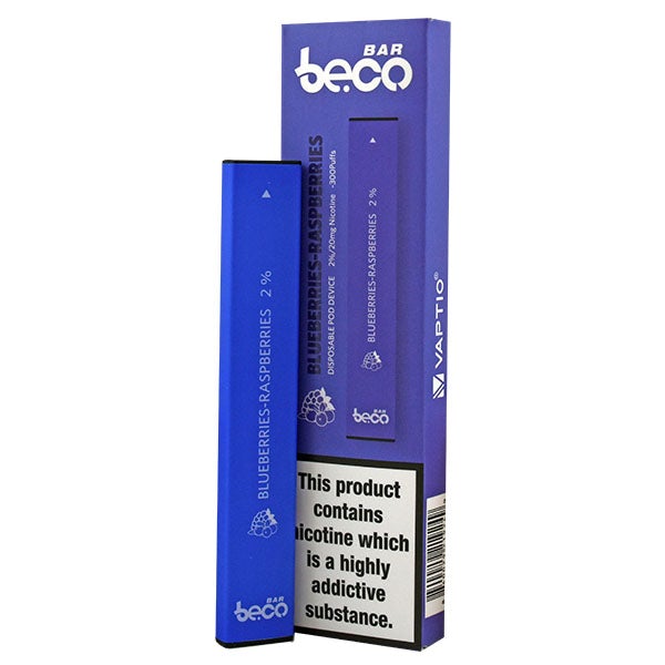 Vaptio Beco Bar - Disposable Pod Device Blueberries-Raspberries 20mg