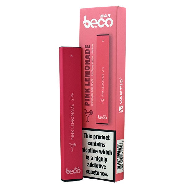 Vaptio Beco Bar - Disposable Pod Device Pink Lemonade 10mg