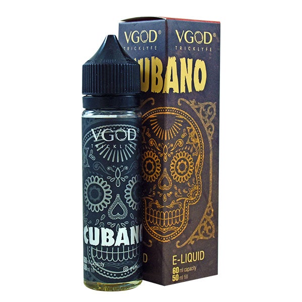 VGOD Cubano Silver - Bold Creamy Cigar 0mg 50ml Shortfill