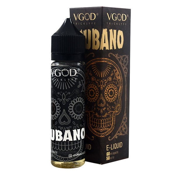 VGOD Cigar - Cubano Rich Creamy Cigar 0mg 50ml Shortfill