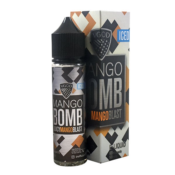 VGOD Iced Bomb - Juicy Mango Blast 0mg 50ml Shortfill