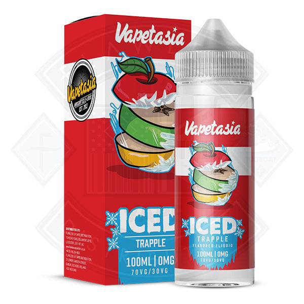 Vapetasia - ICED Trapple 100ml 0mg