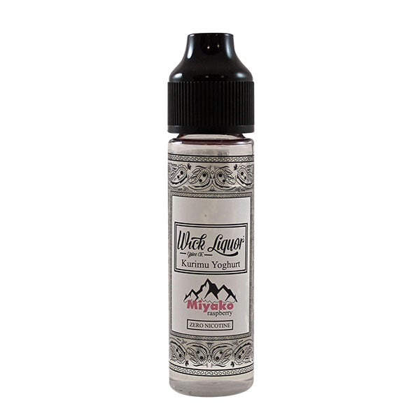 Wick Liquor Kurimu - Miyako Raspberry 50ml 0mg Shortfill E-liquid