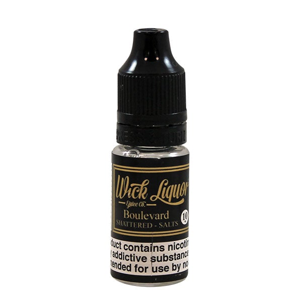 Wick Liquor Salts Boulevard Shattered 10ml E-liquid