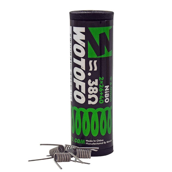 Wotofo Dual Core Fused Clapton Ni80 3mm - 0.38ohm 5pcs