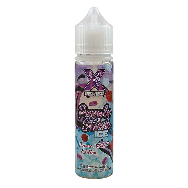 X Series Purple Slush Ice (Parma Violet Edition) 0mg 50ml Shortfill