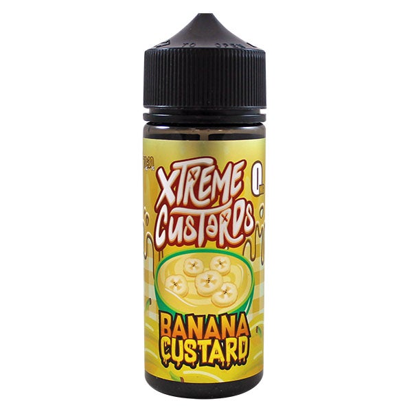 Xtreme Custards - Banana Custard 0mg 100ml Shortfill