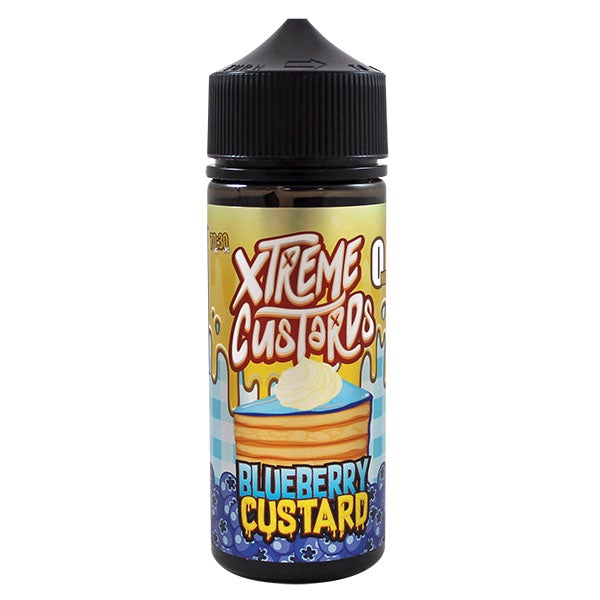 Xtreme Custards - Blueberry Custard 0mg 100ml Shortfill