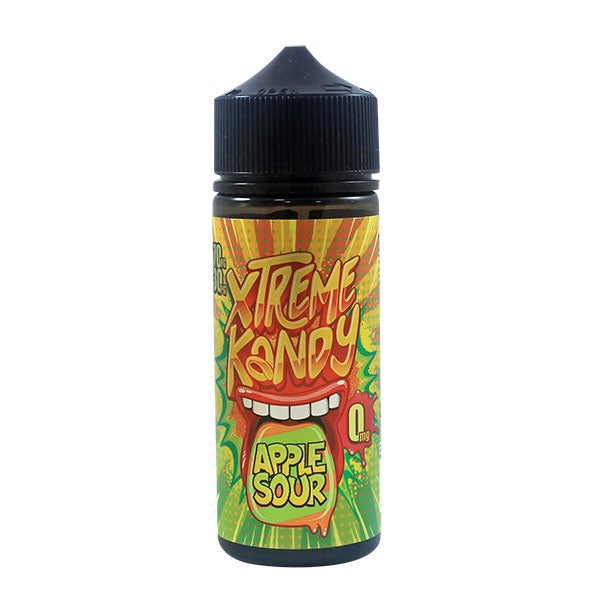 Xtreme Kandy Series - Apple Sour 0mg 100ml Shortfill
