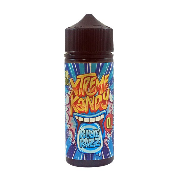 Xtreme Kandy Series - Blue Razz 0mg 100ml Shortfill