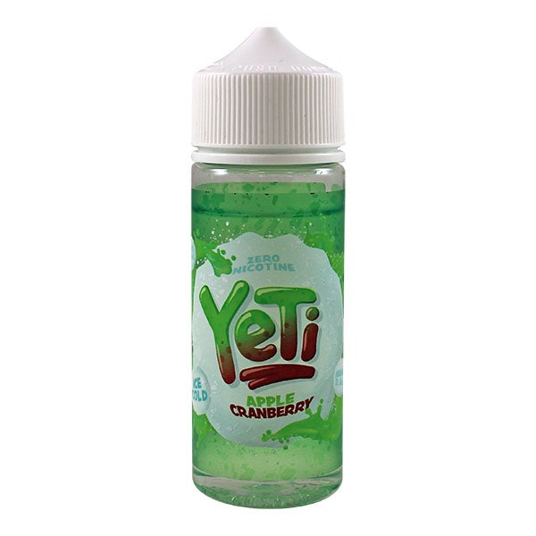 Yeti Ice Cold Apple Cranberry 0mg 100ml Shortfill E-Liquid