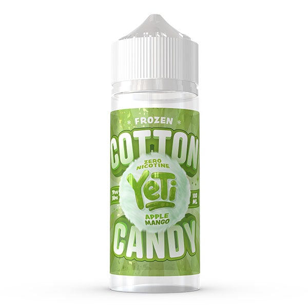 Yeti Cotton Candy Frozen Apple Mango 0mg 100ml Shortfill