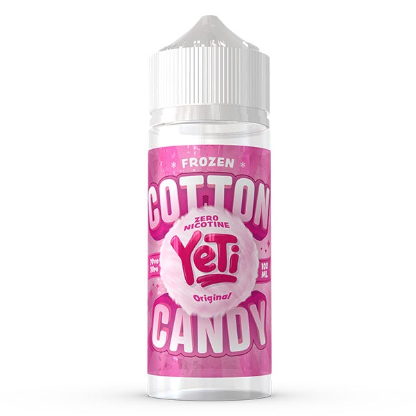 Yeti Cotton Candy Frozen Original 0mg 100ml Shortfill