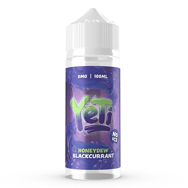 Yeti Defrosted - Honeydew Blackcurrant No Ice 100ml 0mg Shortfill E-Liquid