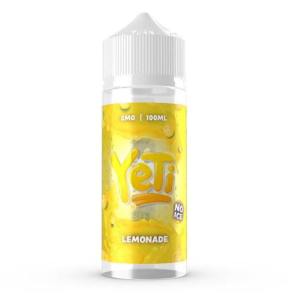 Yeti Defrosted - Lemonade No Ice 100ml 0mg Shortfill E-Liquid