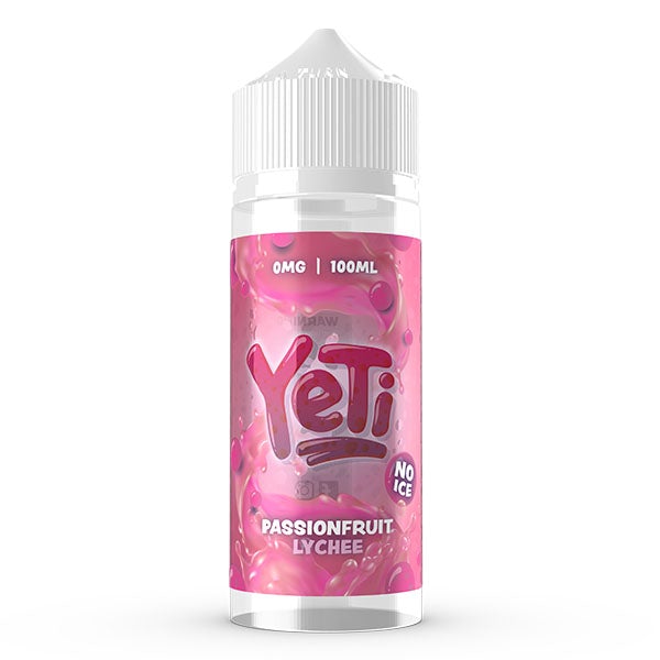 Yeti Defrosted - Passionfruit Lychee No Ice 100ml 0mg Shortfill E-Liquid