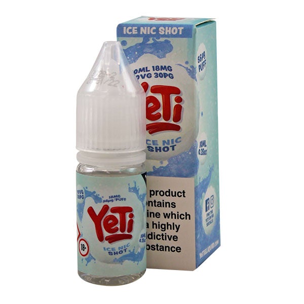 Yeti Ice Nicotine Shot 18mg 10ml