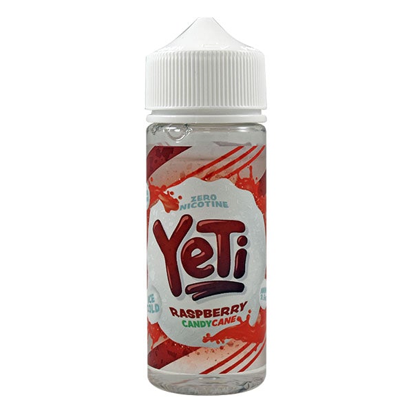 Yeti Raspberry Candy Cane 0mg 100ml Shortfill E-Liquid