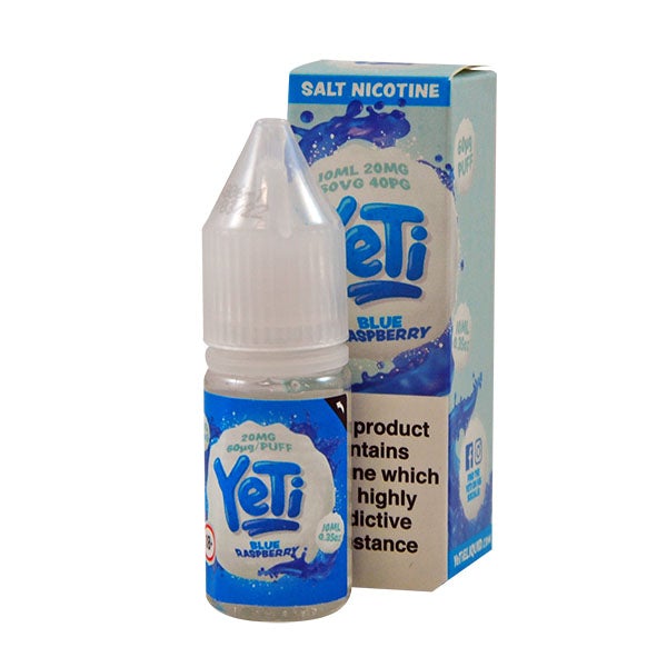 Yeti Salt - Blue Raspberry 10ml E Liquid