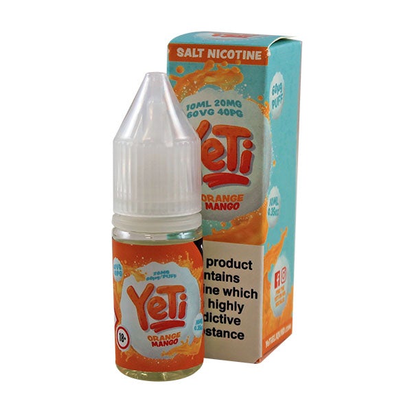 Yeti Salt - Orange Mango 10ml E Liquid