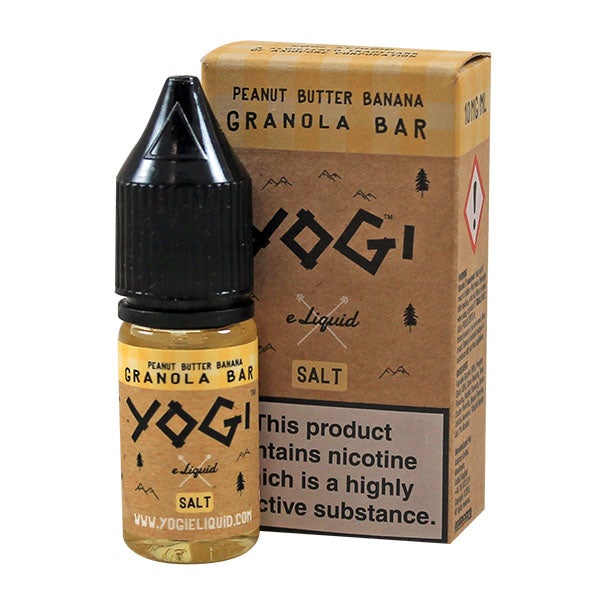 My Vapery Pod Yogi Peanut Butter Banana Granola Nic Salt 20mg 10ml E-Liquid