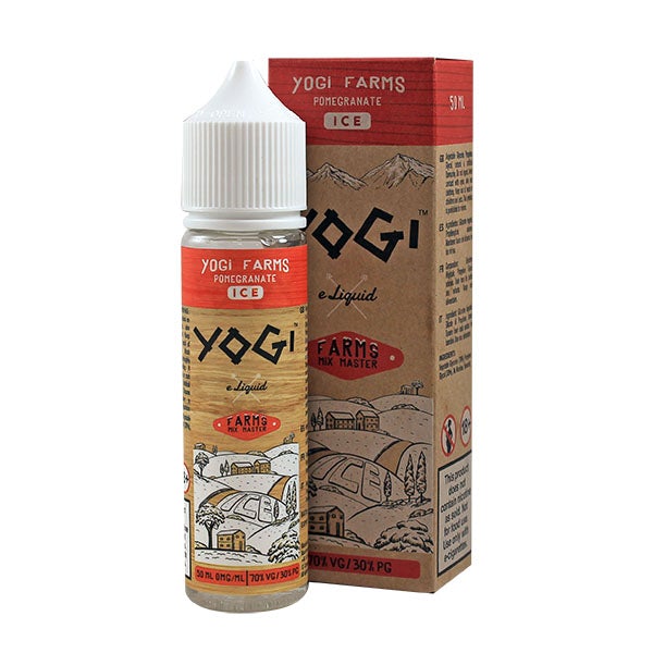 Yogi Farms - Pomegranate Ice 0mg 50ml Shortfill