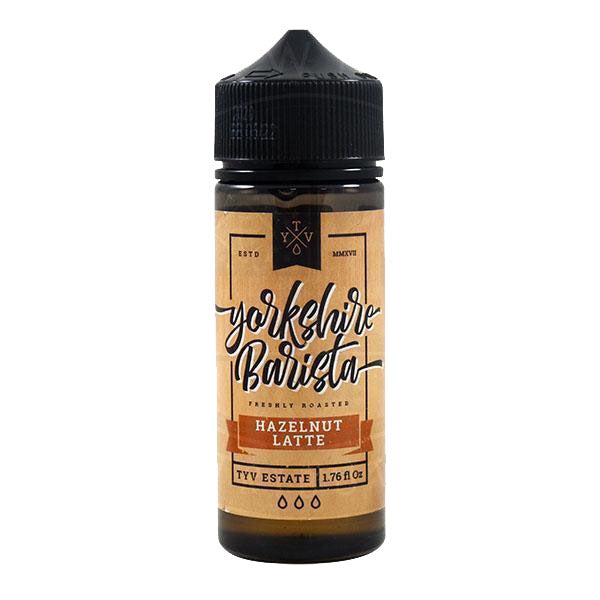 Yorkshire Barista Hazelnut Latte 0mg 100ml Shortfill