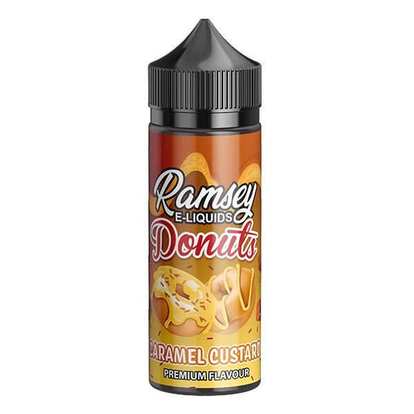 Ramsey Donuts - Caramel Custard 0mg 100ml Shortfill