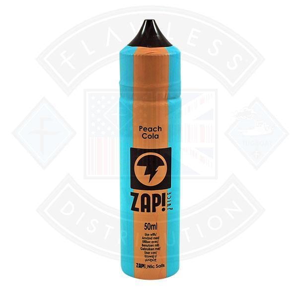 Zap! Peach Cola 50ml 0mg Shortfill E-Liquid