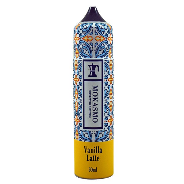 Mokasmo Vanilla Latte 0mg 50ml Shortfill E-Liquid